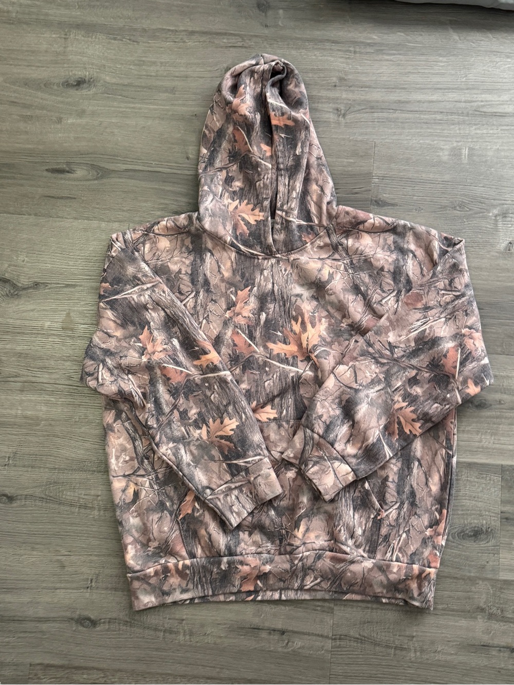 Simply Southern Women’s Camo Hoodie in Brown and Tan